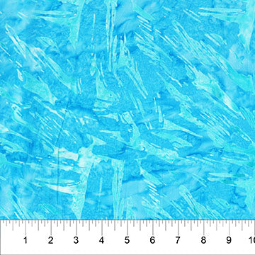 Blue Brushstroke Celebration Cotton 44/45 Fabric Per Yard