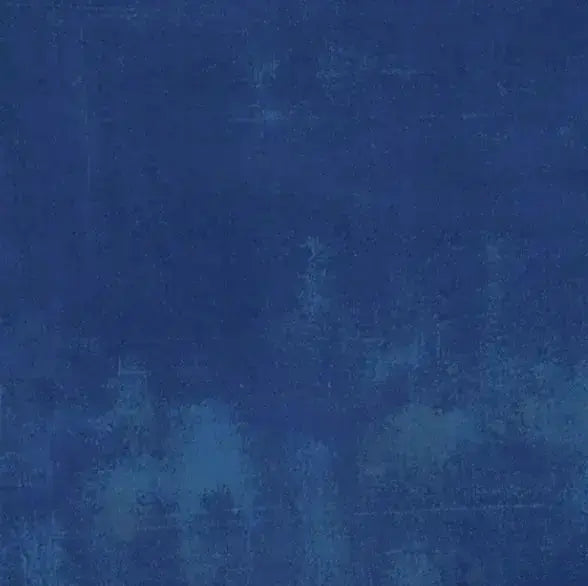 Blue Cobalt Grunge Cotton Wideback Fabric Per Yard Moda Fabrics & Supplies