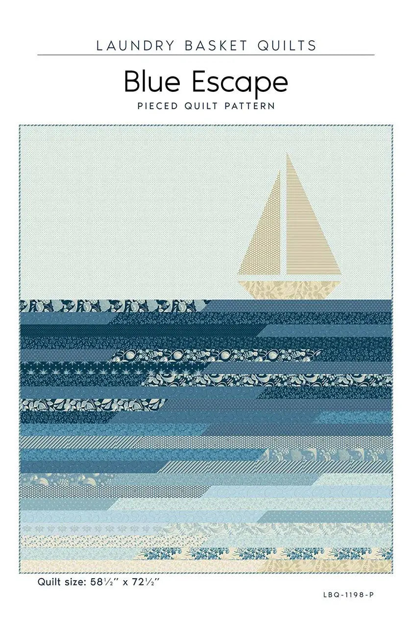 Blue Escape - Linda's Electric Quilters