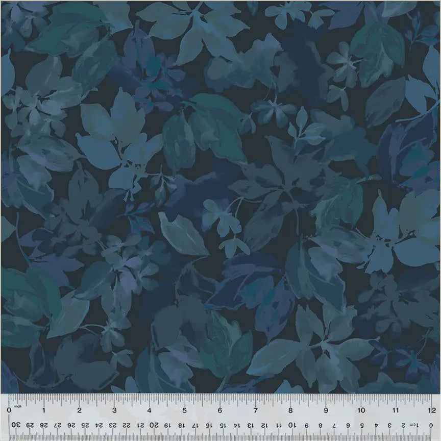 Blue Lush Marine Wideback Cotton Fabric Per Yard - Linda's Electric Quilters