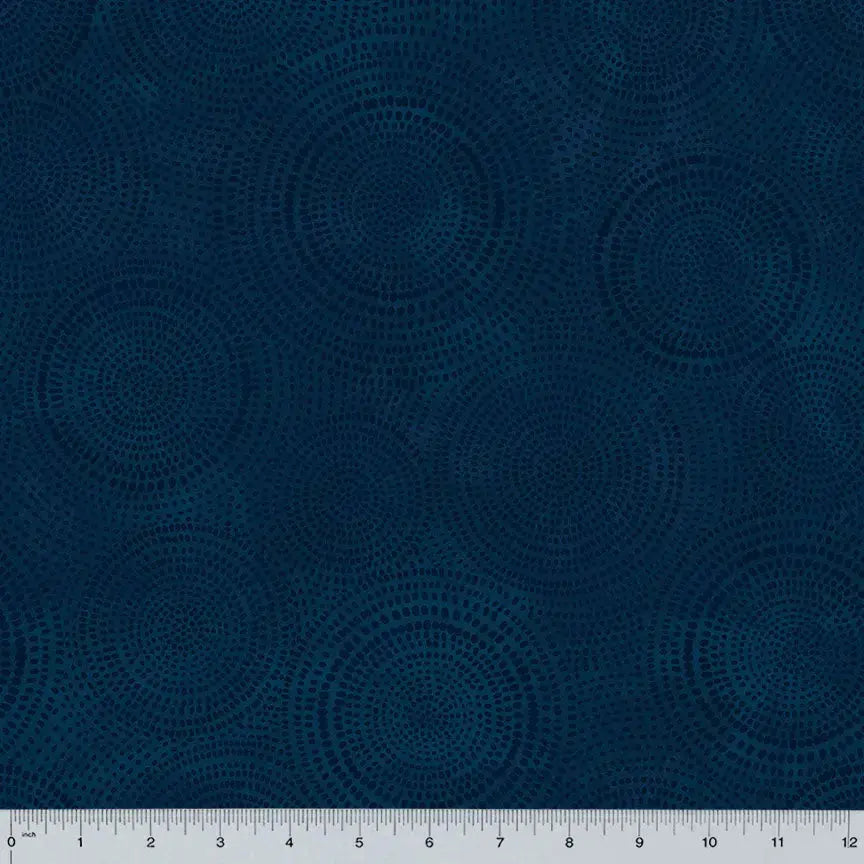Blue Navy Radiance Wideback Cotton Fabric ( 3 Yard Pack ) - Linda's Electric Quilters