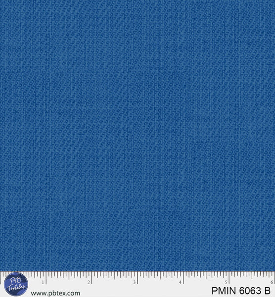 Blue Patriotic Minis PMIN-6063-B Cotton 44”/45” Fabric Per Yard