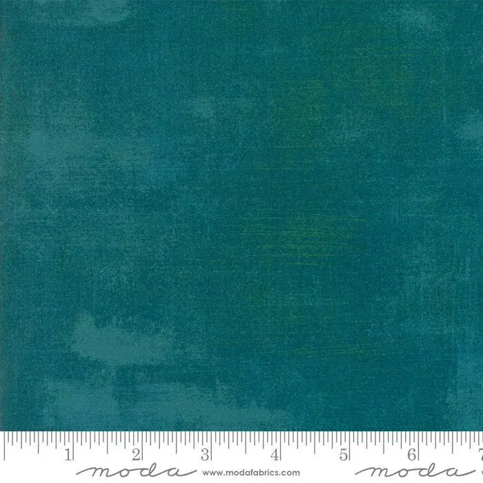 Blue Turquoise Grunge Basics Saxony 44"/45" Per Yard Moda Fabrics & Supplies