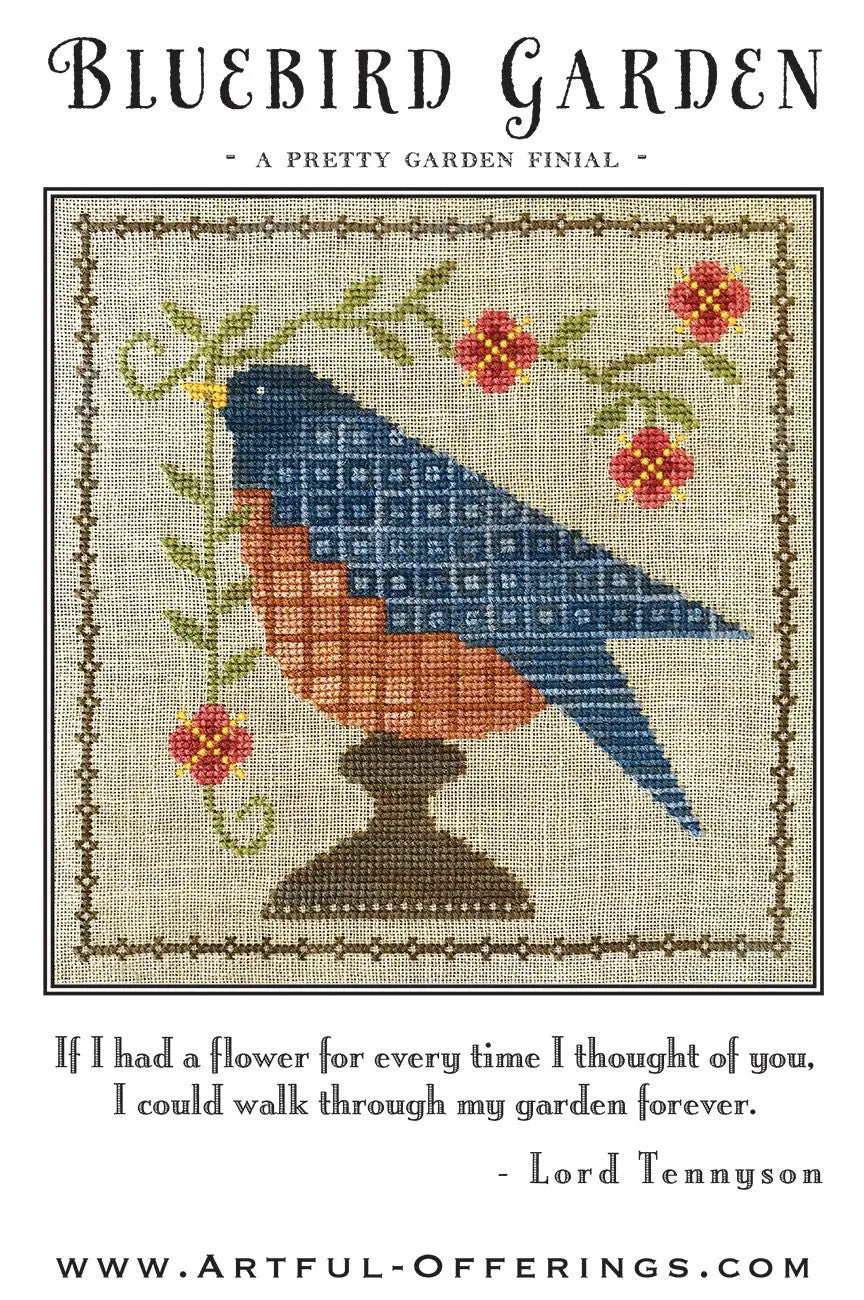 Bluebird Garden - Linda's Electric Quilters