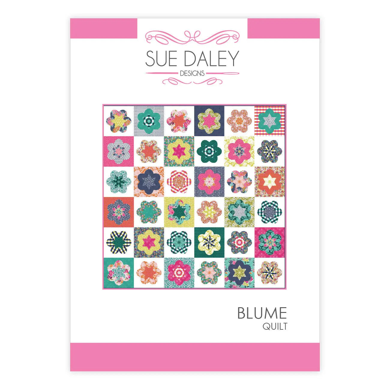 Blume Quilt Pattern - Linda's Electric Quilters