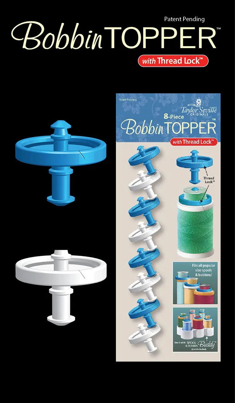 Bobbin Topper 8pc - Linda's Electric Quilters