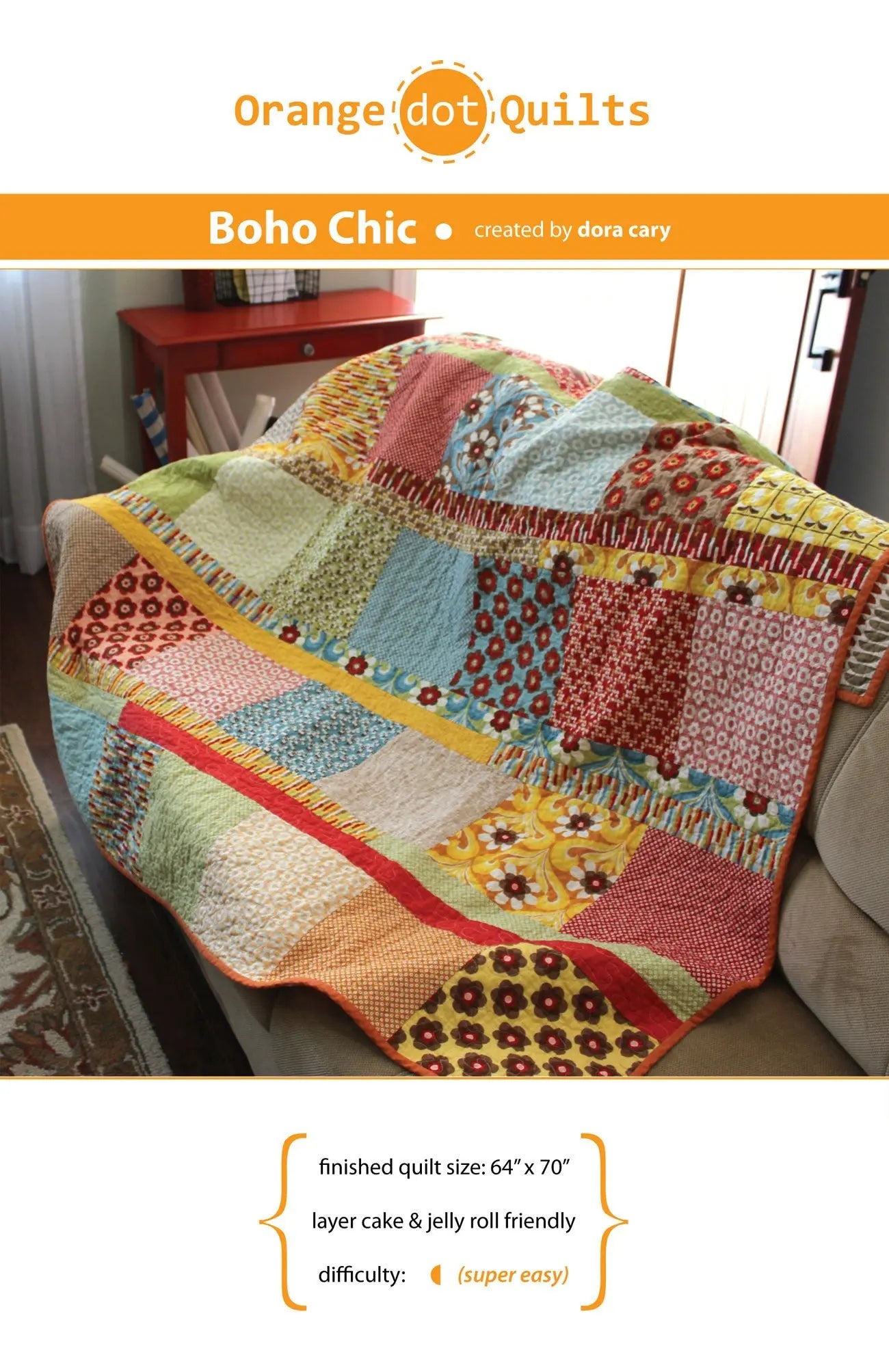 Boho Chic - Linda's Electric Quilters