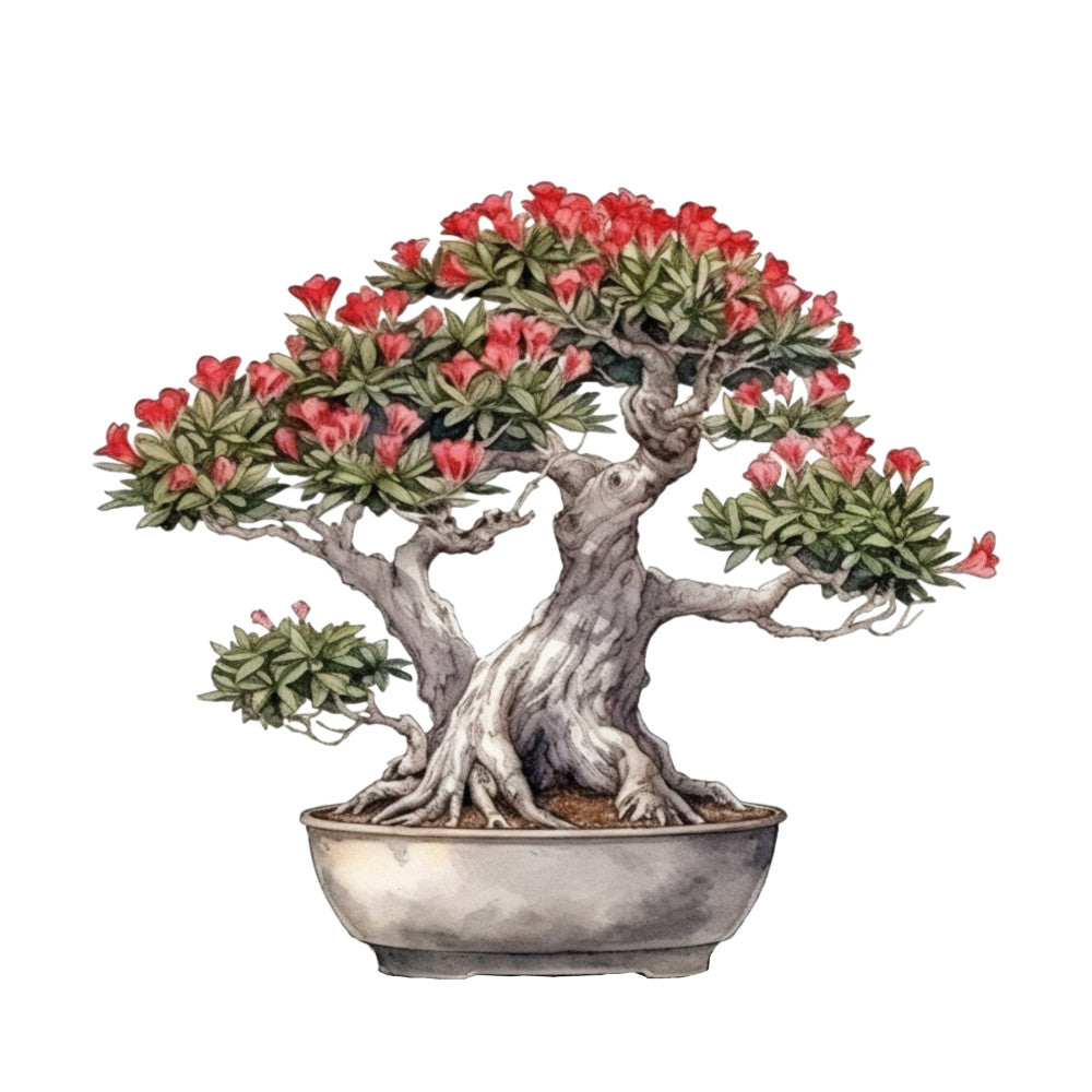 Bonsai Tree Fabric Panel 16