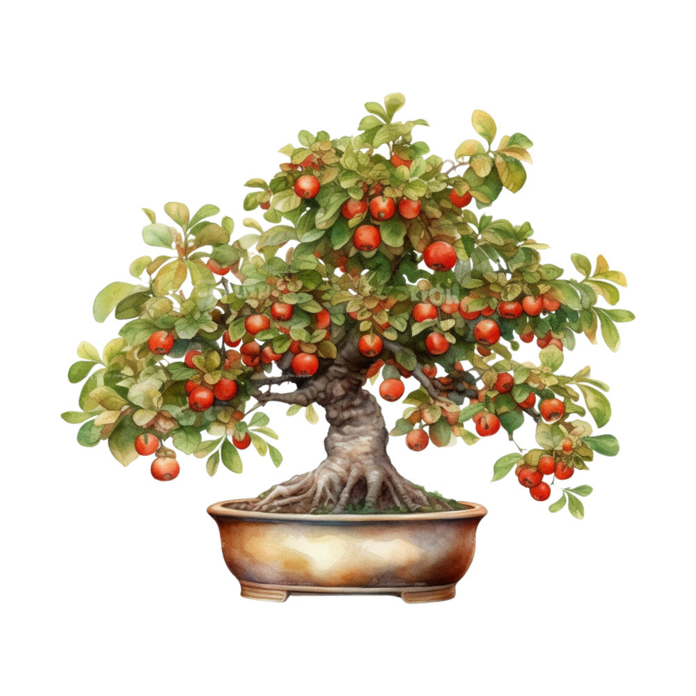 Bonsai Tree Fabric Panel 21