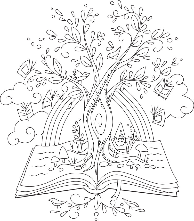 Book Lover’s Embroidery