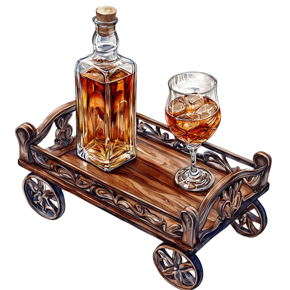 Bourbon Trail Fabric Panel 11