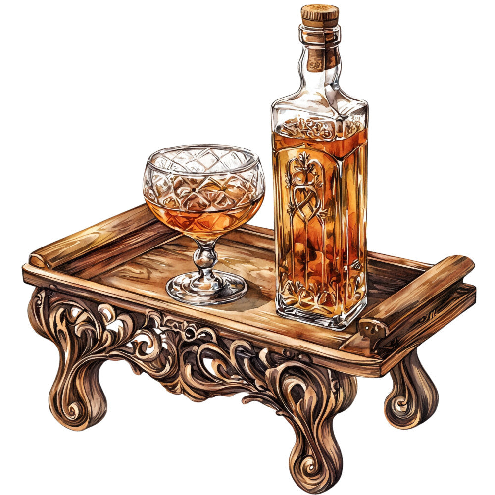 Bourbon Trail Fabric Panel 17