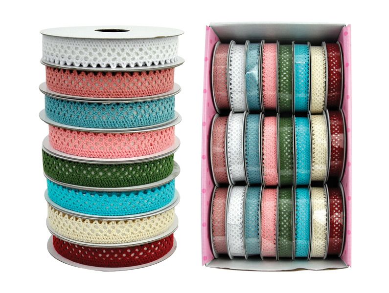 Boxed Ribbon Lace Assorted -BAB-2