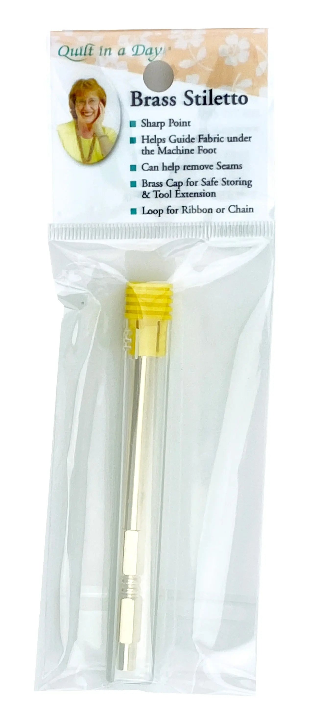 Brass Stiletto - Linda's Electric Quilters