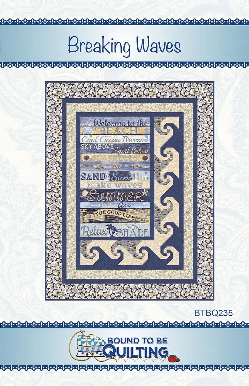 Breaking Waves - Linda's Electric Quilters