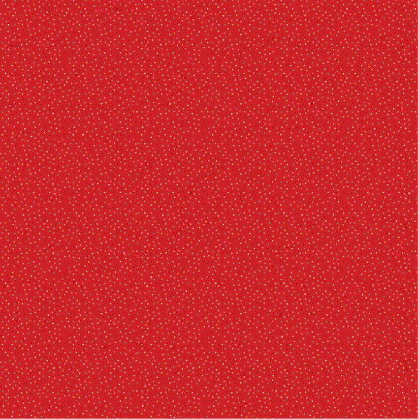 Bright Red Hot Tamale Cotton 44"/45" Fabric Per Yard - Linda's Electric Quilters