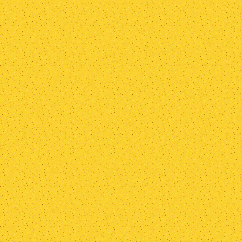 Bright Yellow Lemon Meringue Cotton 44"/45" Fabric Per Yard - Linda's Electric Quilters