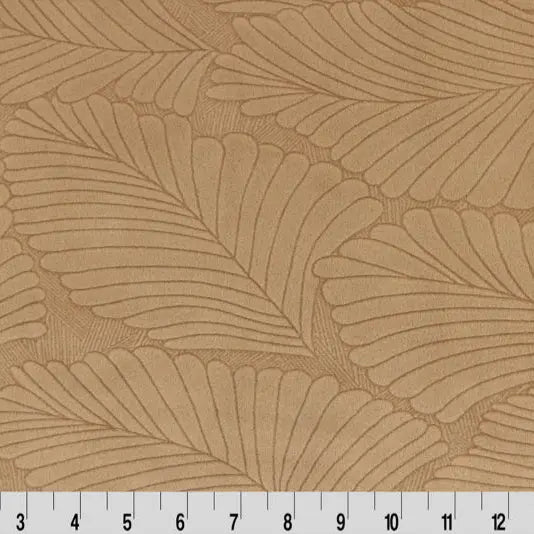 Brown Cappuccino Cuddle 3 Extra Wide Tropic Burnout Fabric per yard - Linda's Electric Quilters