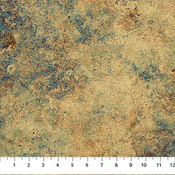 Brown Oxidized Earth Stonehenge Multi Mixers Cotton Wideback Fabric Per Yard me - Linda's Electric Quilters