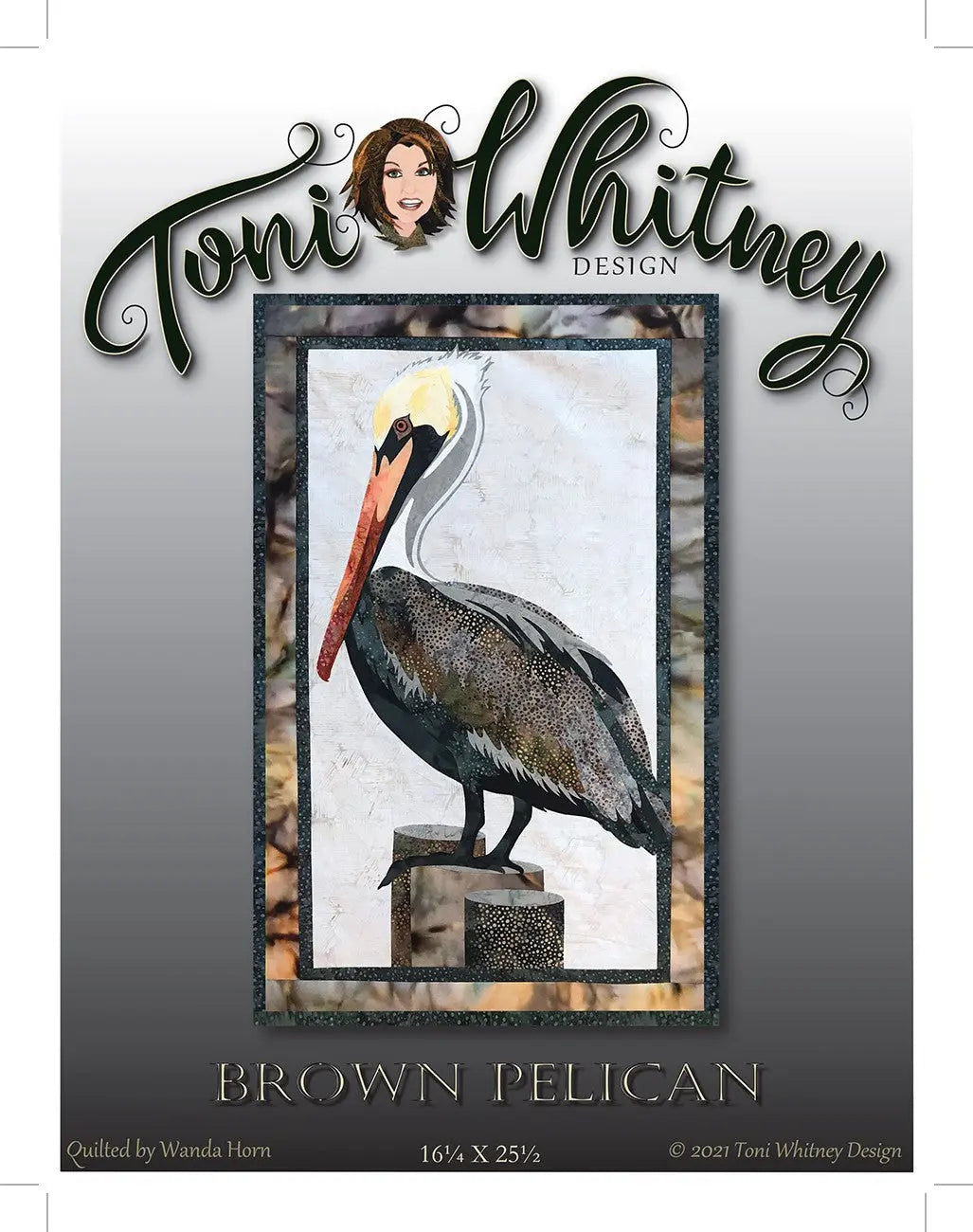 Brown Pelican - Linda's Electric Quilters