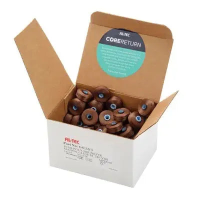 Brunette Magna-Glide Classic #60 Bobbin Box (Case of 72) - Linda's Electric Quilters