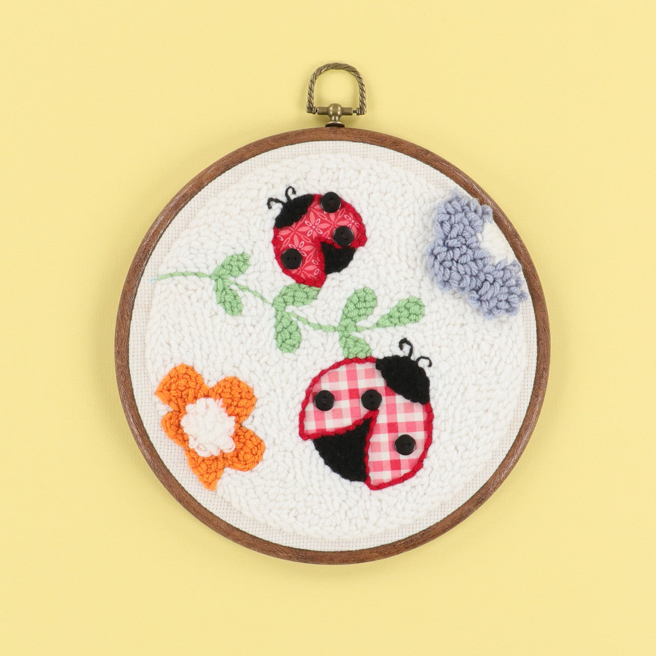 Bugs & Blooms Punch Needle Embroidery Kit