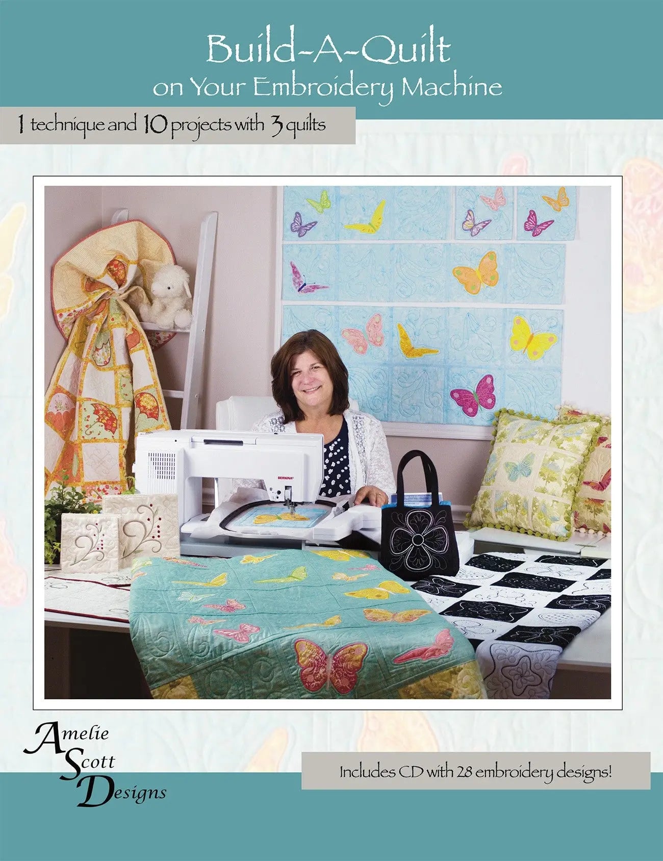Build-A-Quilt On Your Embroidery Machine - Linda's Electric Quilters