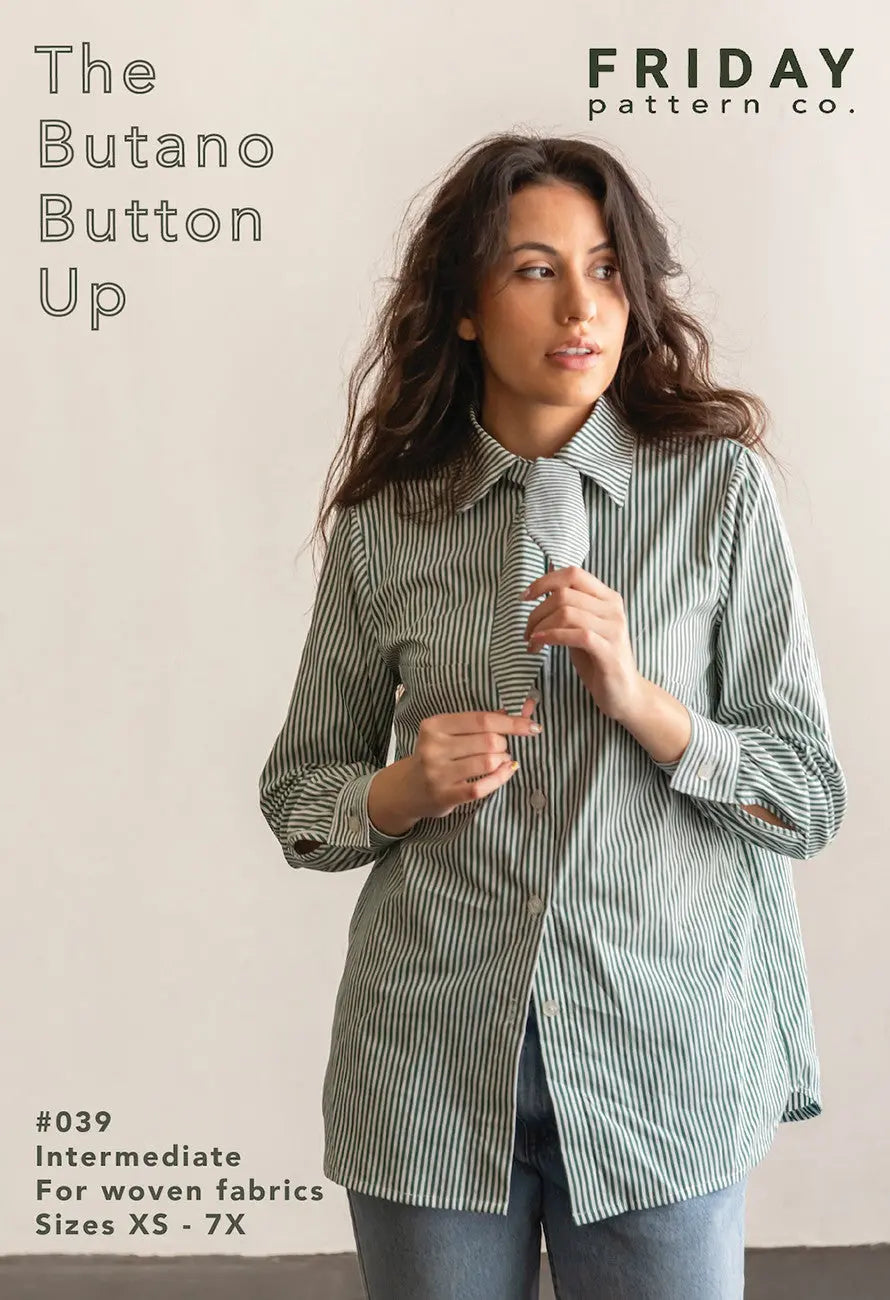 Butano Button Up - Linda's Electric Quilters