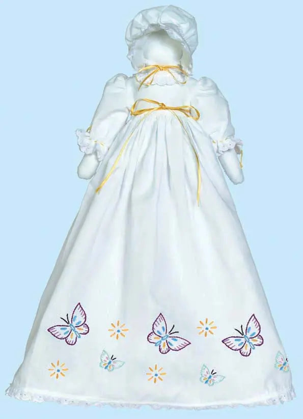 Butterflies Galore Pillowcase Doll Kit - Linda's Electric Quilters