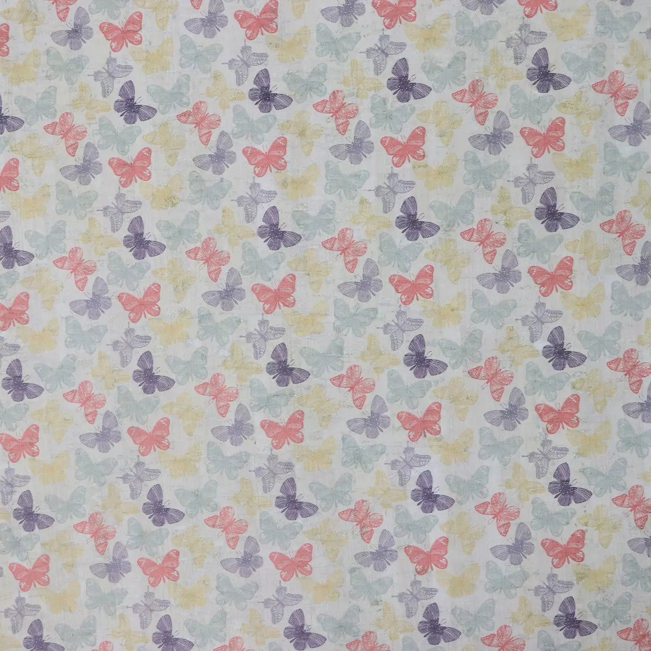 Butteryfly Toss Pro Cork 1/2 yard - Linda's Electric Quilters