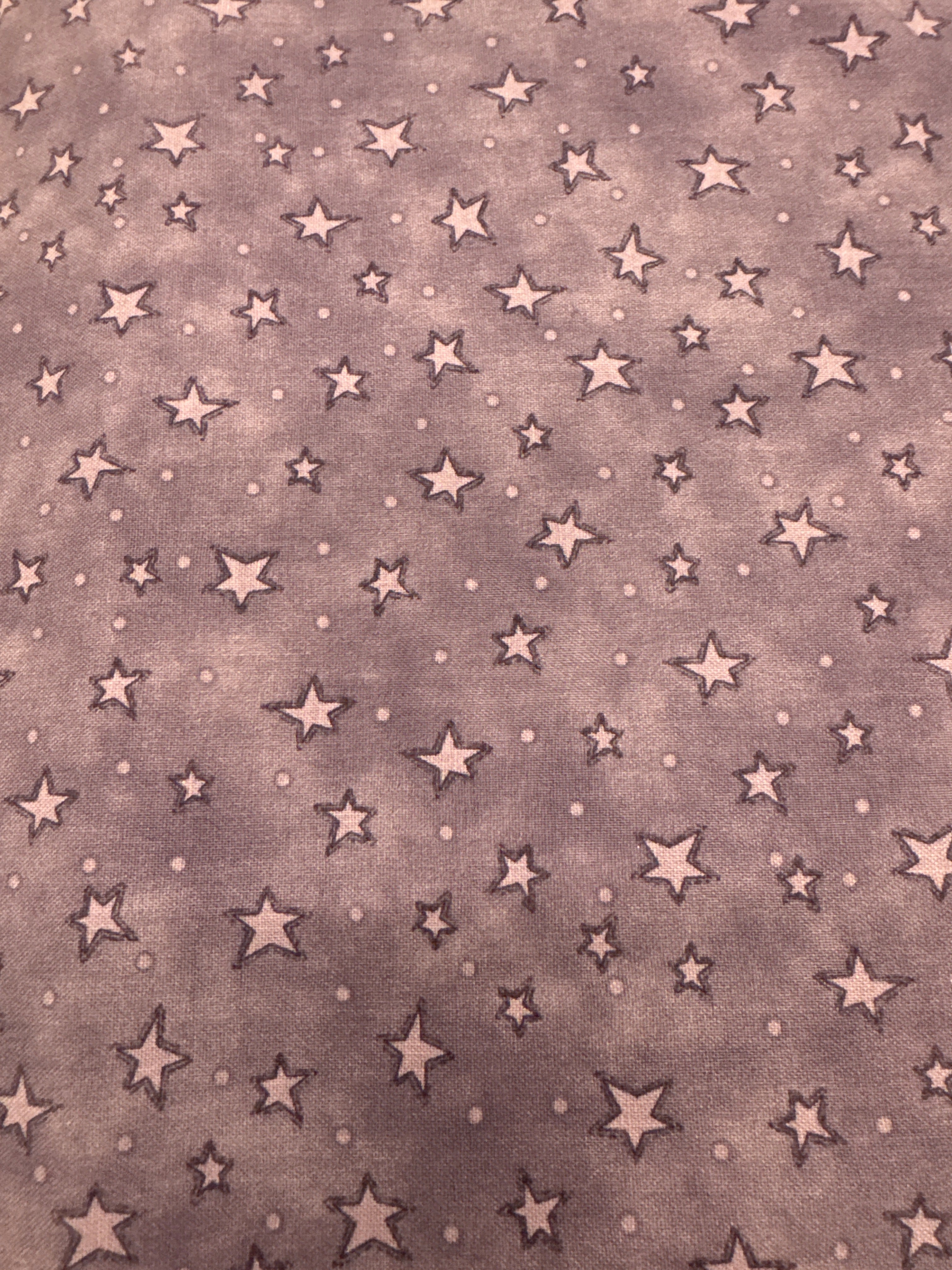 Starry Basics Muted Purple blender quilting fabric by Henry Glass
