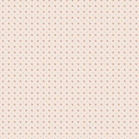 Riley Blake Lori Holt Home Town Holiday flowerbud Christmas quilting cotton fabric in Latte