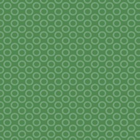 Riley Blake Thomas & Friends Round the Track Green quilting fabric — Thomas trains in green