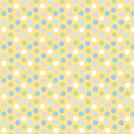 Riley Blake Special Delivery Dots Yellow quilting fabric
