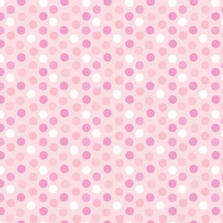 Riley Blake Bundle of Joy Dots Pink quilting fabric — sweet dots in pink