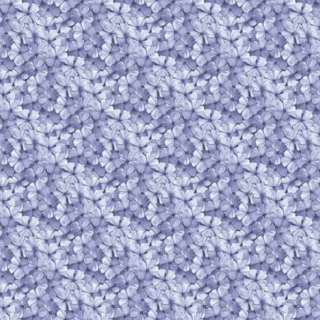 Riley Blake Sewing Seeds III Phlox Petals quilting cotton in Periwinkle
