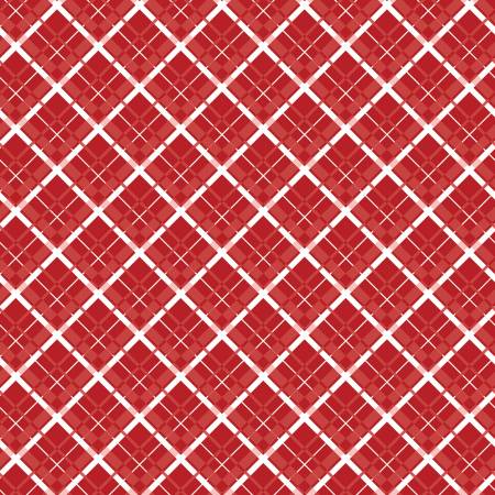 Riley Blake Stars and Stripes Forever Plaid patriotic quilting cotton in Red