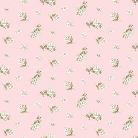 Riley Blake Peter Rabbit and Friends Jasmine quilting cotton in Pink