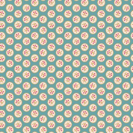 Riley Blake Lori Holt Americana Betsy quilting cotton in Raindrop