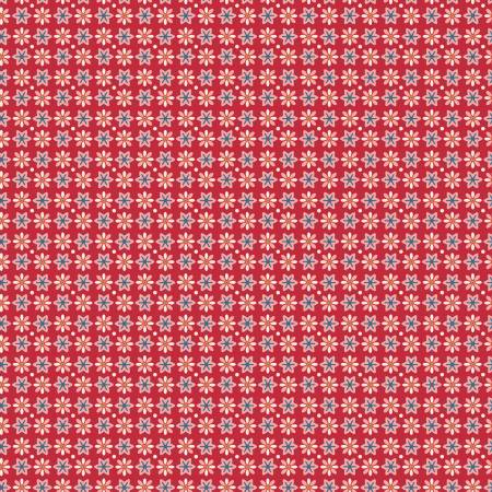 Riley Blake Lori Holt Americana Boston quilting cotton in Berry