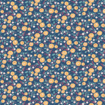 Riley Blake Lori Holt Americana Freedom quilting cotton in Dark Denim