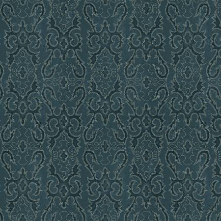 Riley Blake John Wayne American West Boot Stitching Navy quilting fabric — boot stitching in deep navy