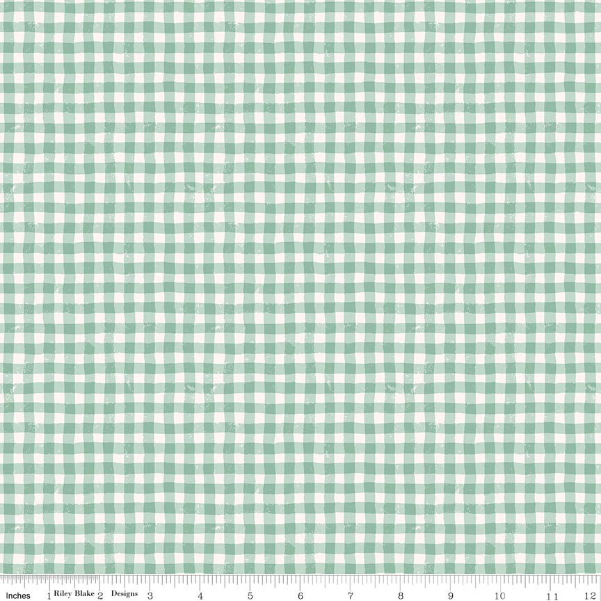 RB Summer Gingham Mint - Meadow Moments