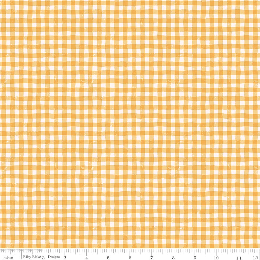 RB Summer Gingham Yellow - Meadow Moments