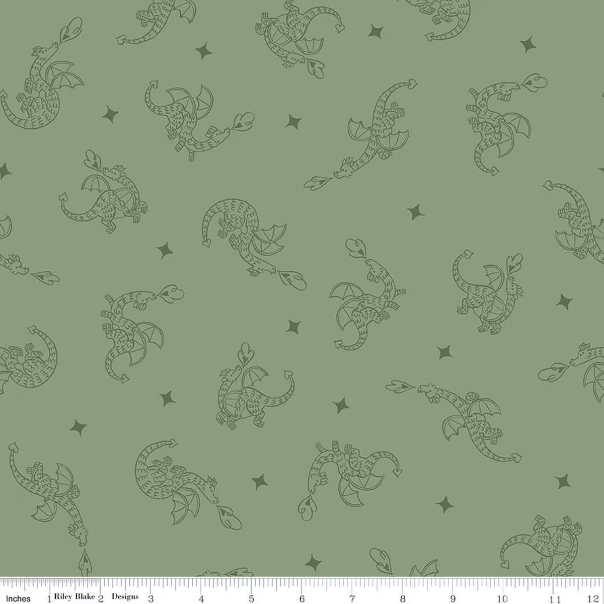 Faraway Kingdom Forest quilting fabric by Riley Blake
