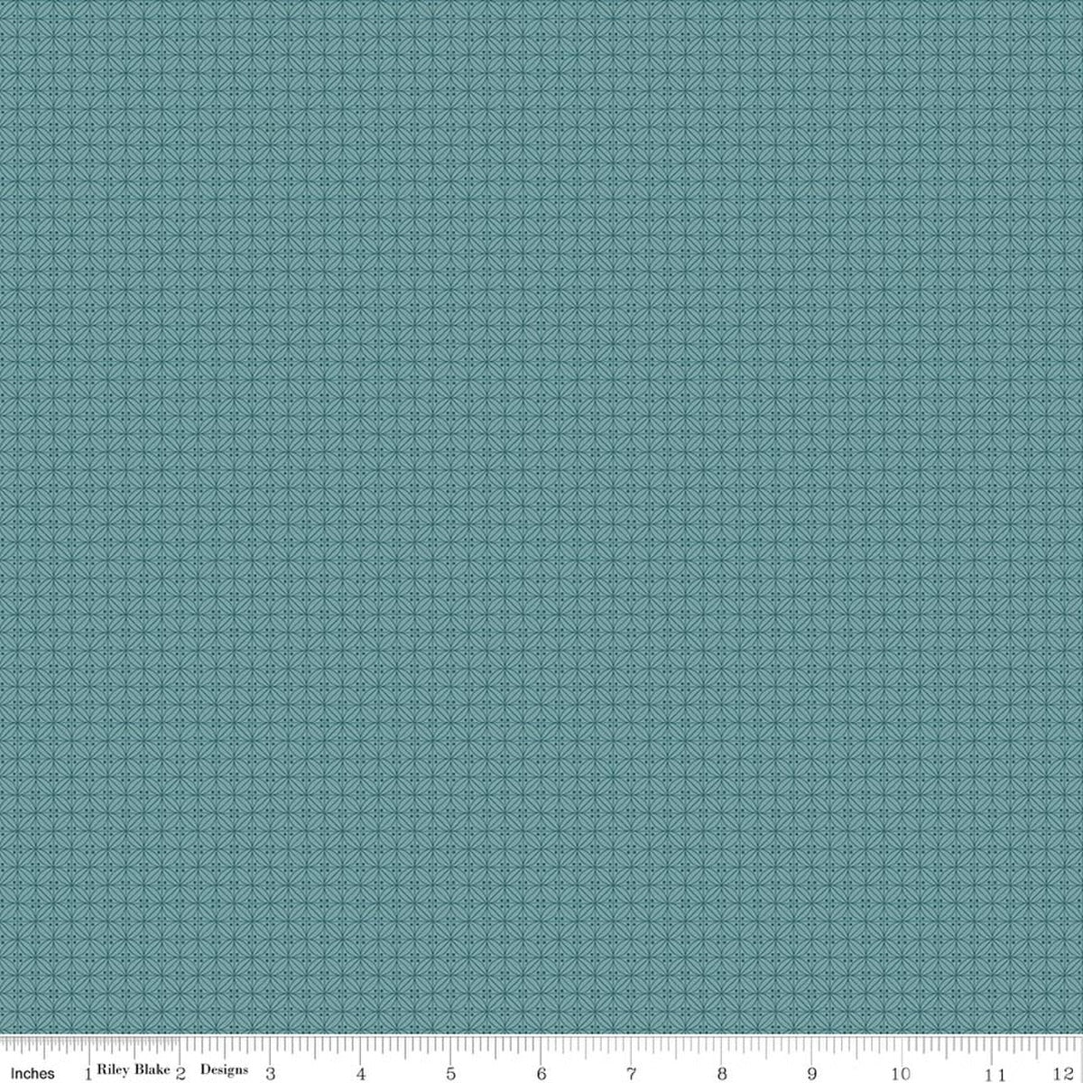 Where The Wild Flowers Are Buttons Wedgewood Cotton 43"/44" Fabric Per Yard