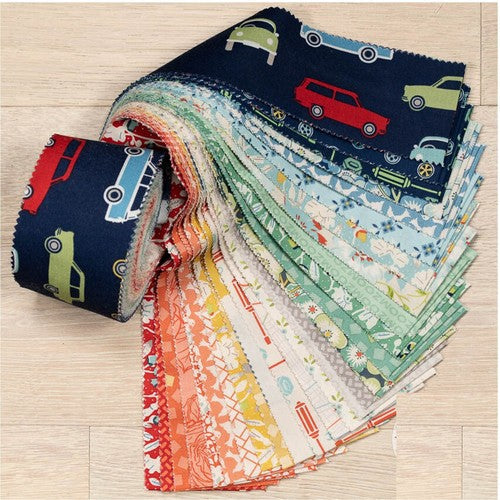 Sweet Ride Jelly Roll precut strips by Andover Fabrics