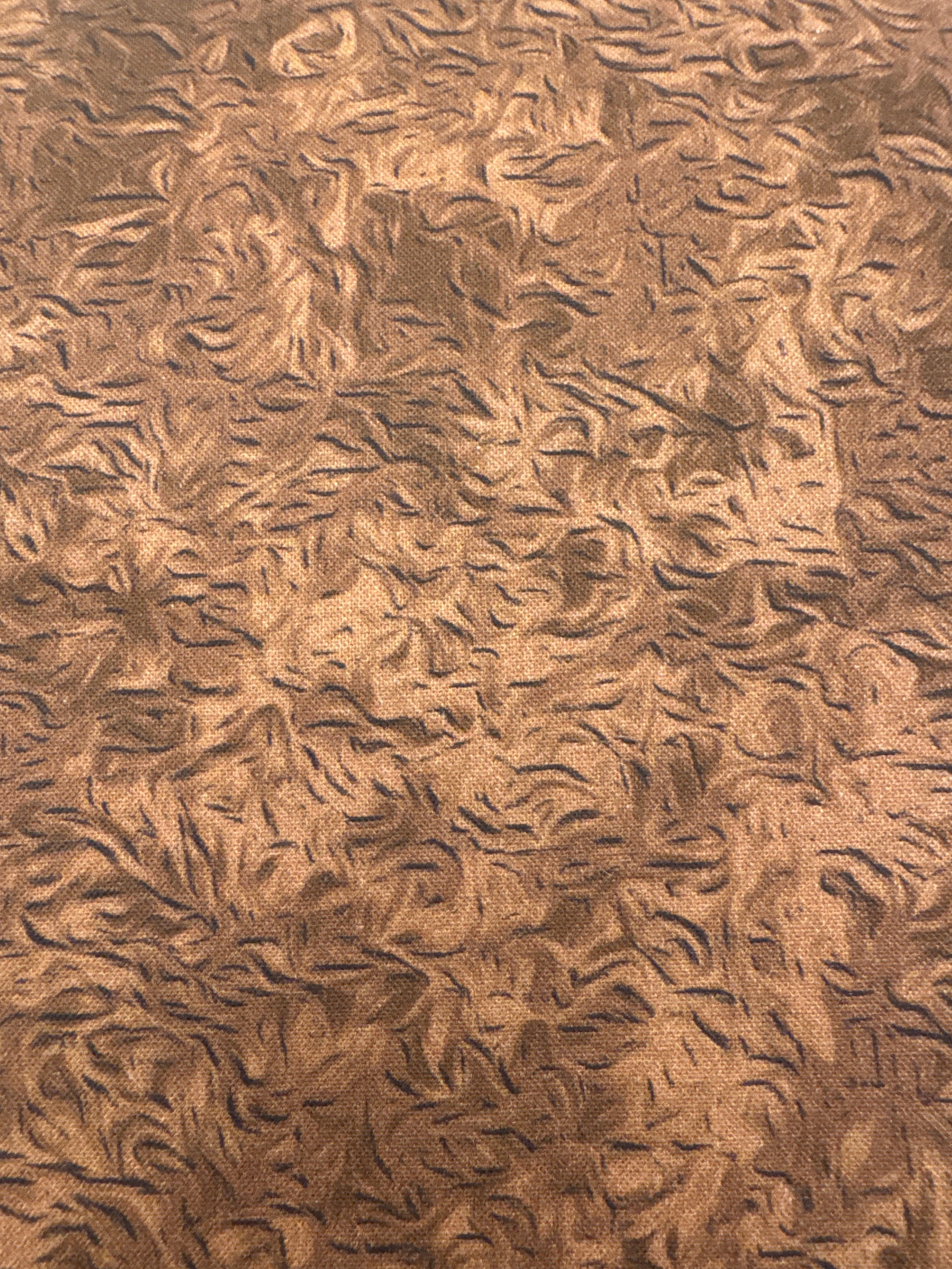 Impasto Coffee brown blender quilting fabric by Patrick Lose