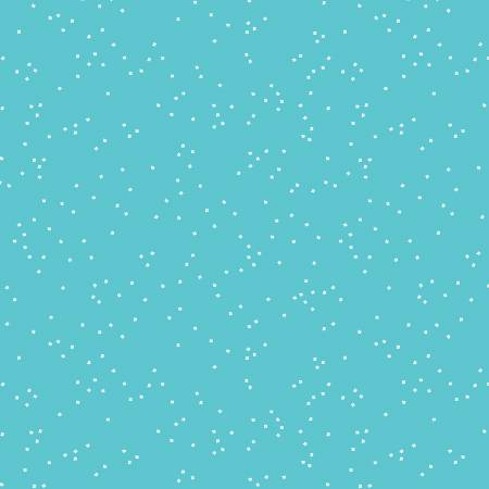 Riley Blake Blossoms in Color Peacock C715 quilting fabric — tonal blossoms in peacock