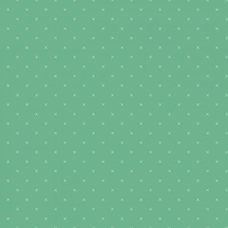 Riley Blake Bee Cross Stitch quilting cotton fabric in Alpine